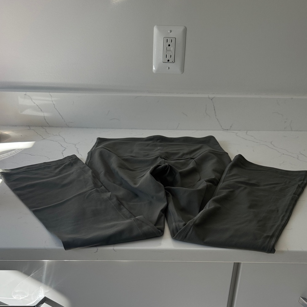 lululemon athletica Olive mini flare Leggings